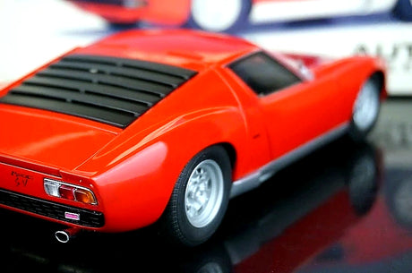 AutoArt Lamborghini 1971 Miura SV Red 1:18 – Keräilyesineet valuvalumallit