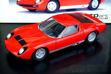 AutoArt Lamborghini 1971 Miura SV Red 1:18 – Collectible Diecast Model Die-Cast