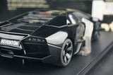 AutoArt Lamborghini 2007 ريفينتون بلاك 1:18 – نموذج معدني قابل للجمع من القالب المصبوب