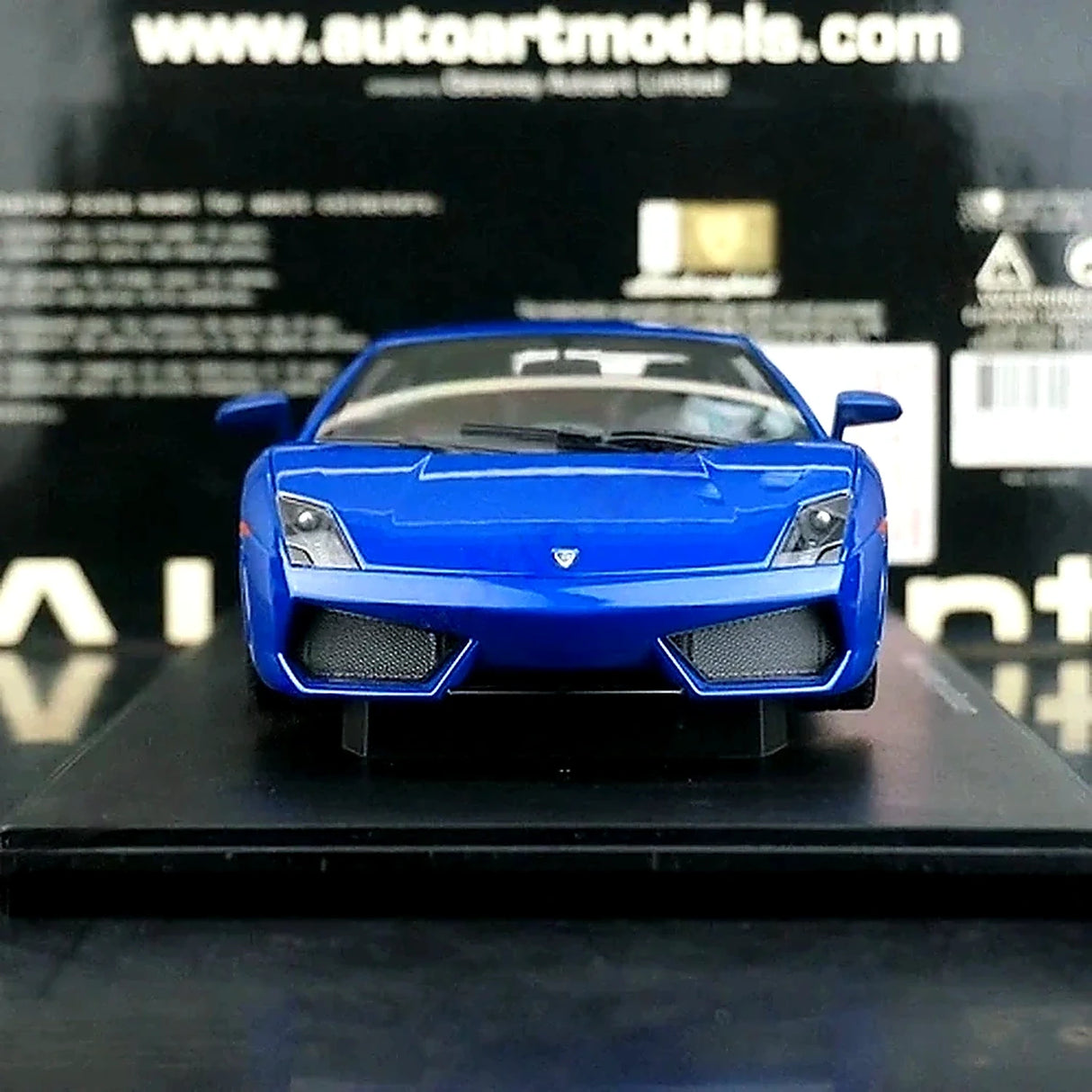 AutoArt Lamborghini 2008 Gallardo LP560-4 بلو 1:18 – نموذج معدني قابل للجمع