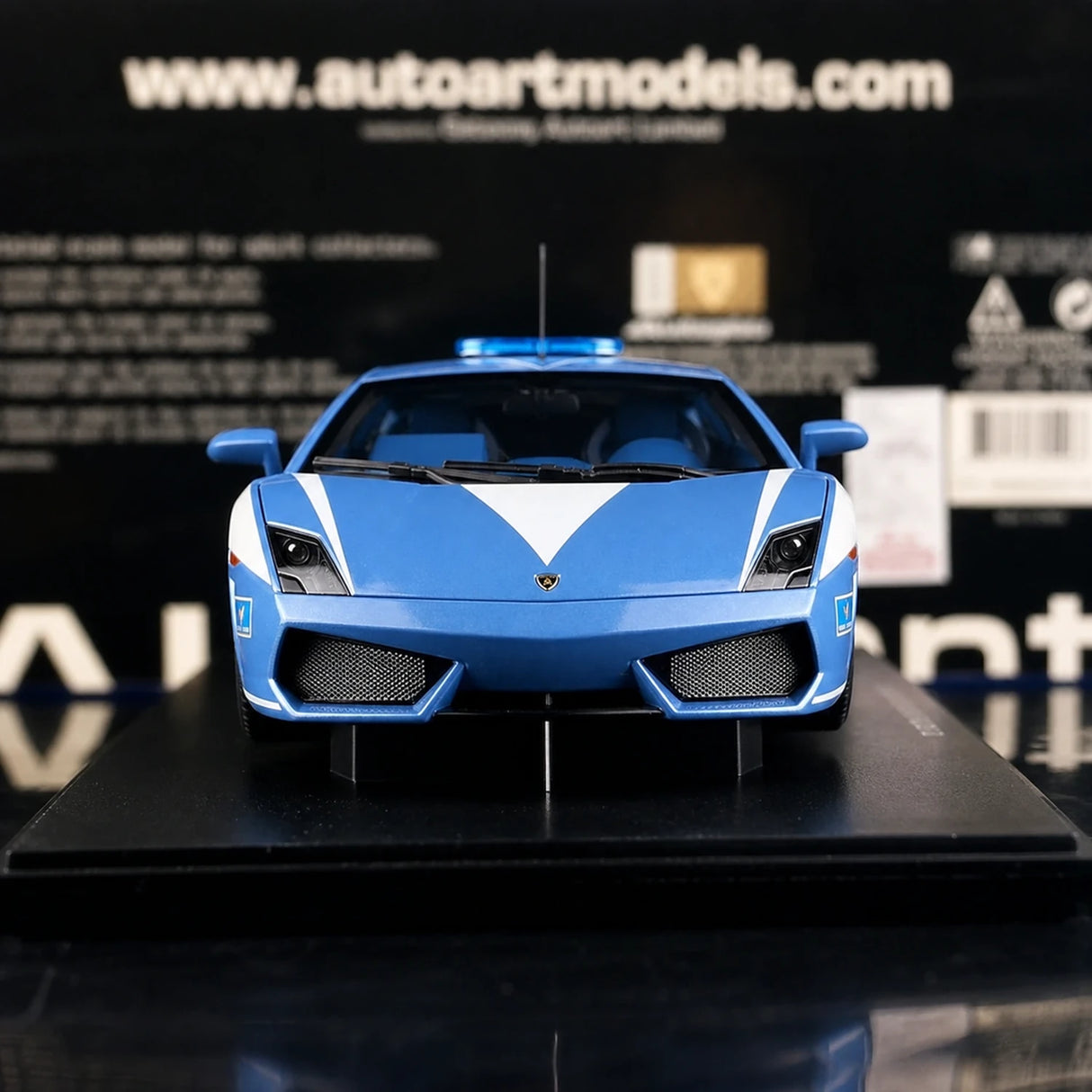AutoArt Lamborghini 2008 Gallardo LP560-4 Polizia 1:18 – Modello da collezione in pressofuso