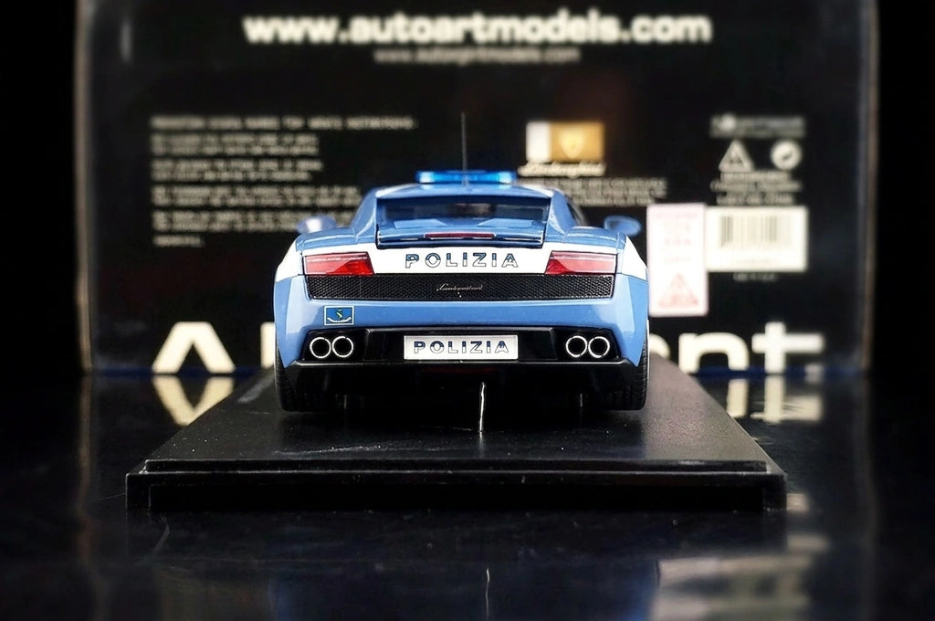 AutoArt Lamborghini 2008 Gallardo LP560-4 Polizia 1:18 – Modello da collezione in pressofuso