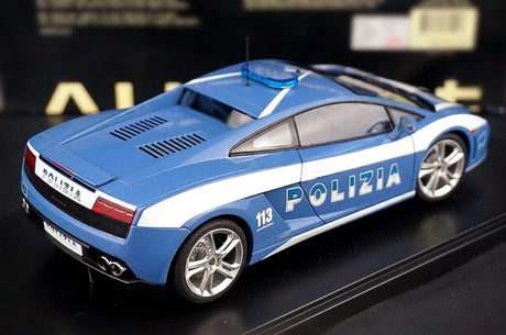 AutoArt Lamborghini 2008 Gallardo LP560-4 Polizia 1:18 – Keräilyvalmisteinen valumalli