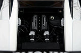 AutoArt Lamborghini 2008 Gallardo LP560-4 وايت 1:18 – نموذج معدني قابل للجمع من القالب المصبوب