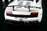 AutoArt Lamborghini 2008 Gallardo LP560-4 وايت 1:18 – نموذج معدني قابل للجمع من القالب المصبوب