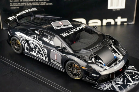 AutoArt Lamborghini 2009 Gallardo LP560-4 Super Trofeo Blancpain -väritys 1:18 – Keräilymalli valumuovi