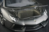 AutoArt Lamborghini 2011 Aventador LP700-4 Black 1:18 – Modèle moulé sous pression en métal de collection