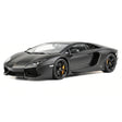 AutoArt Lamborghini 2011 Aventador LP700-4 Black 1:18 – Modèle moulé sous pression en métal de collection