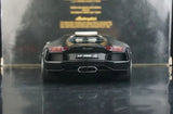 AutoArt Lamborghini 2011 Aventador LP700-4 Black 1:18 – Modèle moulé sous pression en métal de collection
