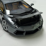 AutoArt Lamborghini 2011 Aventador LP700-4 جراي 1:18 – نموذج معدني قابل للجمع