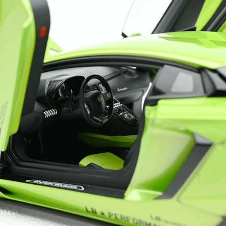 AutoArt Lamborghini 2011 Aventador LP700-4 LB Works Green 1:18 – Keräilyesineitä valuvalumallina