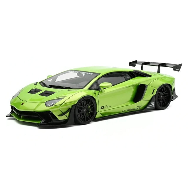 AutoArt Lamborghini 2011 Aventador LP700-4 LB Works Green 1:18 – Modello da collezione in pressofuso