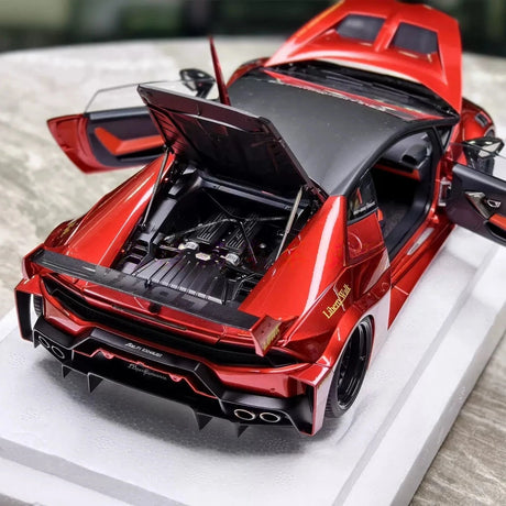 [AutoArt] 1:18 Lamborghini 2011 Aventador LP700-4 LB Works Red Model Car Die-Cast