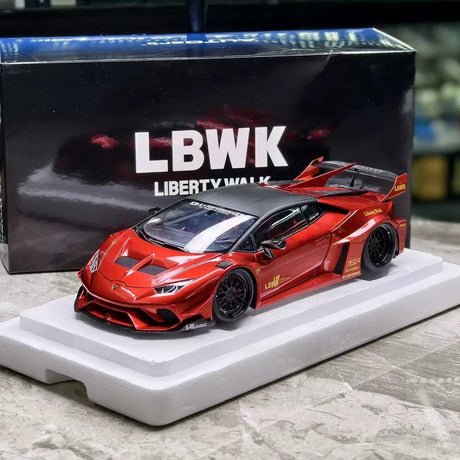 [AutoArt] 1:18 Lamborghini 2011 Aventador LP700-4 LB Works Red Model Car Die-Cast