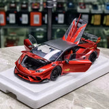 [AutoArt] 1:18 Lamborghini 2011 Aventador LP700-4 LB Works Red Model Car Die-Cast
