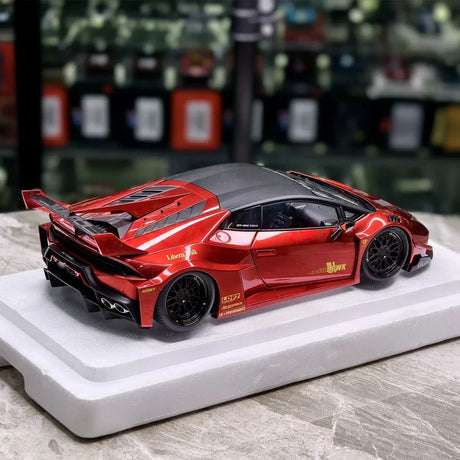 [AutoArt] 1:18 Lamborghini 2011 Aventador LP700-4 LB Works Red Model Car Die-Cast