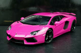 AutoArt Lamborghini 2011 Aventador LP700-4 Pink 1:18 – Modello da collezione in metallo pressofuso