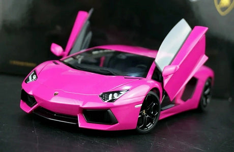 AutoArt Lamborghini 2011 Aventador LP700-4 Pink 1:18 – Keräilyesineet valuvalumallit
