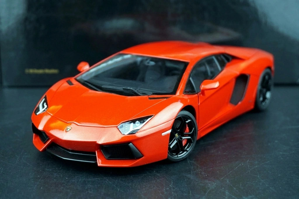 AutoArt Lamborghini 2011 Aventador LP700-4 Red 1:18 – Collectible Diecast Model Die-Cast