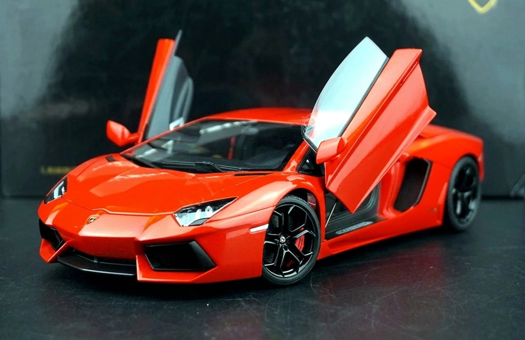 AutoArt Lamborghini 2011 Aventador LP700-4 Red 1:18 – Collectible Diecast Model Die-Cast
