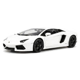 AutoArt Lamborghini 2011 Aventador LP700-4 وايت 1:18 – نموذج معدني قابل للجمع من القالب المصبوب