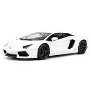 AutoArt Lamborghini 2011 Aventador LP700-4 الأبيض 1:18 – مجسم سيارة معدني للعرض والاقتناء