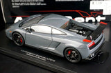 AutoArt Lamborghini 2011 Gallardo LP570-4 سوبر تروفيو سترادالي رمادي 1:18 – نموذج معدني قابل للجمع مصبوب، مصبوب.