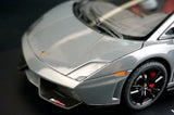 AutoArt Lamborghini 2011 Gallardo LP570-4 سوبر تروفيو سترادالي رمادي 1:18 – نموذج معدني قابل للجمع مصبوب، مصبوب.