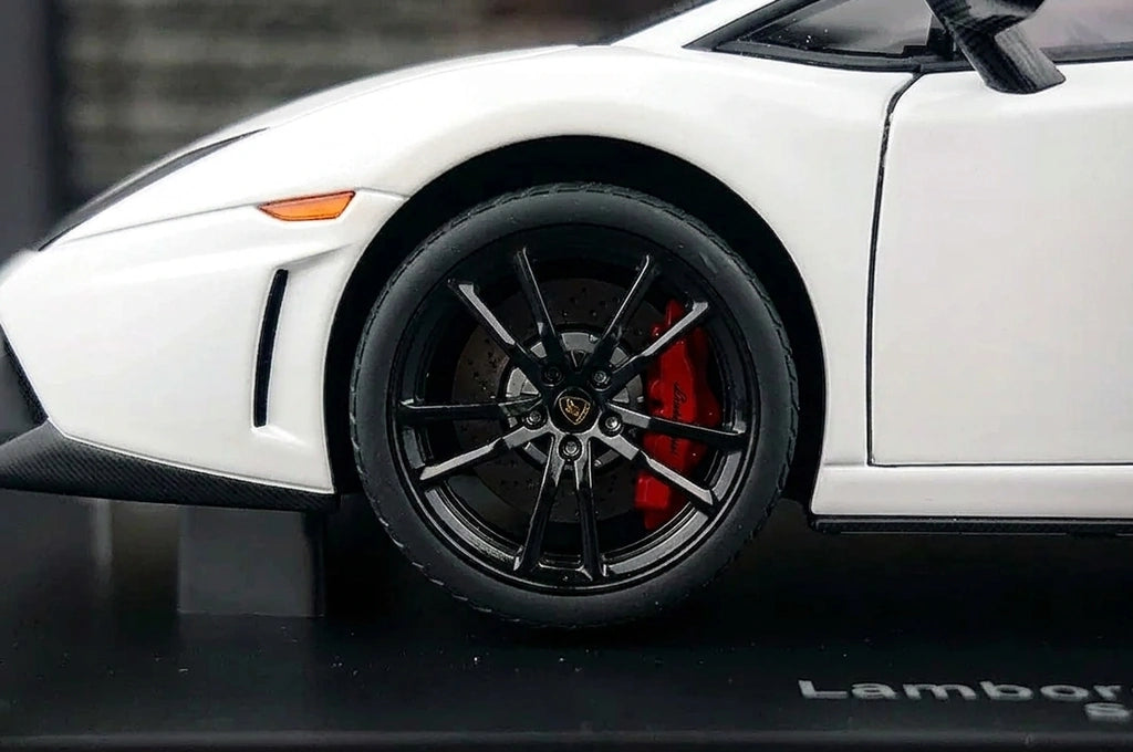 AutoArt Lamborghini 2011 Gallardo LP570-4 Super Trofeo Stradale White 1:18 – Modello da collezione pressofuso