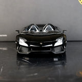 AutoArt Lamborghini 2012 Aventador J Black 1:18 – Collectible Diecast Model Die-Cast