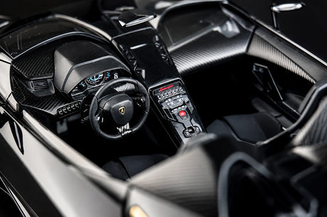 AutoArt Lamborghini 2012 Aventador J Black 1:18 – Keräilymallinen valuvalumalli