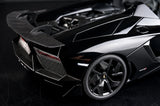 AutoArt Lamborghini 2012 Aventador J Black 1:18 – Collectible Diecast Model Die-Cast