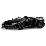 AutoArt Lamborghini 2012 Aventador J Black 1:18 – Collectible Diecast Model Die-Cast