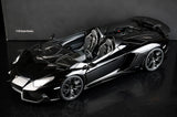 AutoArt Lamborghini 2012 Aventador J Black 1:18 – Collectible Diecast Model Die-Cast
