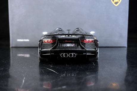 AutoArt Lamborghini 2012 Aventador J Black 1:18 – Keräilymallinen valuvalumalli