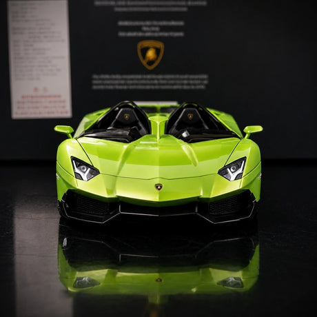 AutoArt Lamborghini 2012 Aventador J Green 1:18 – Keräilyvalmisteinen valumalli