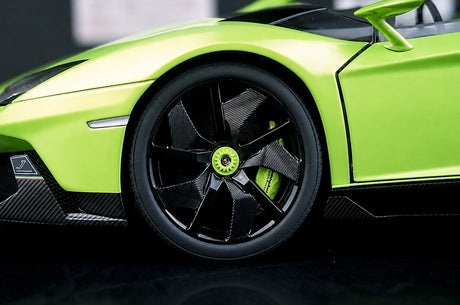 AutoArt Lamborghini 2012 Aventador J Green 1:18 – Keräilyvalmisteinen valumalli