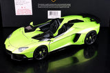 AutoArt Lamborghini 2012 Aventador J Green 1:18 – Collectible Diecast Model Die-Cast
