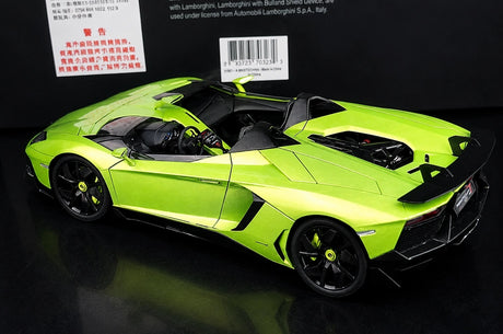 AutoArt Lamborghini 2012 Aventador J Green 1:18 – Keräilyvalmisteinen valumalli