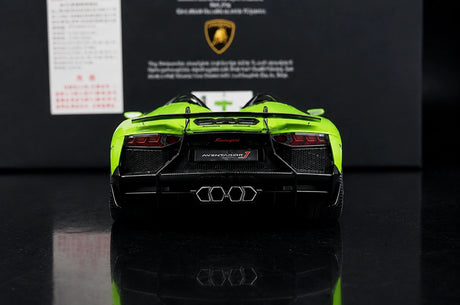AutoArt Lamborghini 2012 Aventador J Green 1:18 – Keräilyvalmisteinen valumalli