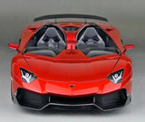 AutoArt Lamborghini 2012 Aventador جي ريد 1:18 – نموذج معدني قابل للجمع من القالب المصبوب