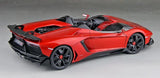 AutoArt Lamborghini 2012 Aventador جي ريد 1:18 – نموذج معدني قابل للجمع من القالب المصبوب
