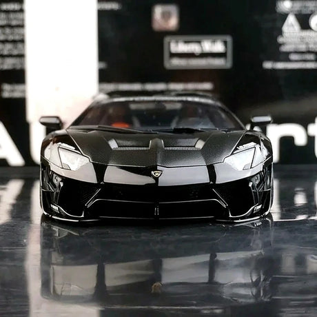 AutoArt Lamborghini 2012 Aventador LP700-4 LB-Works Black 1:18 – Keräilymalli valuvalumalli