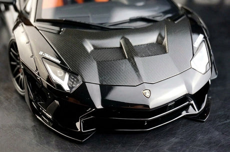 AutoArt Lamborghini 2012 Aventador LP700-4 LB-Works Black 1:18 – Keräilymalli valuvalumalli