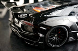AutoArt Lamborghini 2012 Aventador LP700-4 LB-ووركس بلاك 1:18 – نموذج معدني قابل للجمع من القالب المصبوب