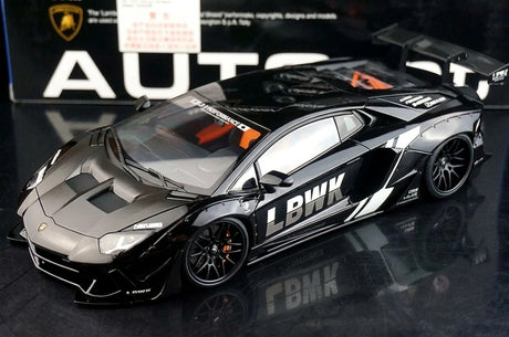 AutoArt Lamborghini 2012 Aventador LP700-4 LB-Works Black 1:18 – Keräilymalli valuvalumalli