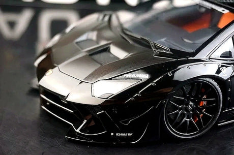 AutoArt Lamborghini 2012 Aventador LP700-4 LB-Works Black 1:18 – Keräilymalli valuvalumalli