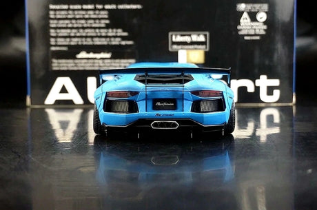 AutoArt Lamborghini 2012 Aventador LP700-4 LB-Works Blue 1:18 – Keräilyesineitä valuvalumalleja