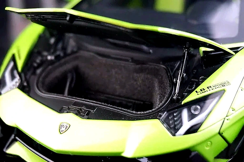 AutoArt Lamborghini 2012 Aventador LP700-4 LB-Works Green 1:18 – Modello da collezione in pressofuso