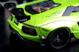 AutoArt Lamborghini 2012 Aventador LP700-4 LB-Works Green 1:18 – Modello da collezione in pressofuso